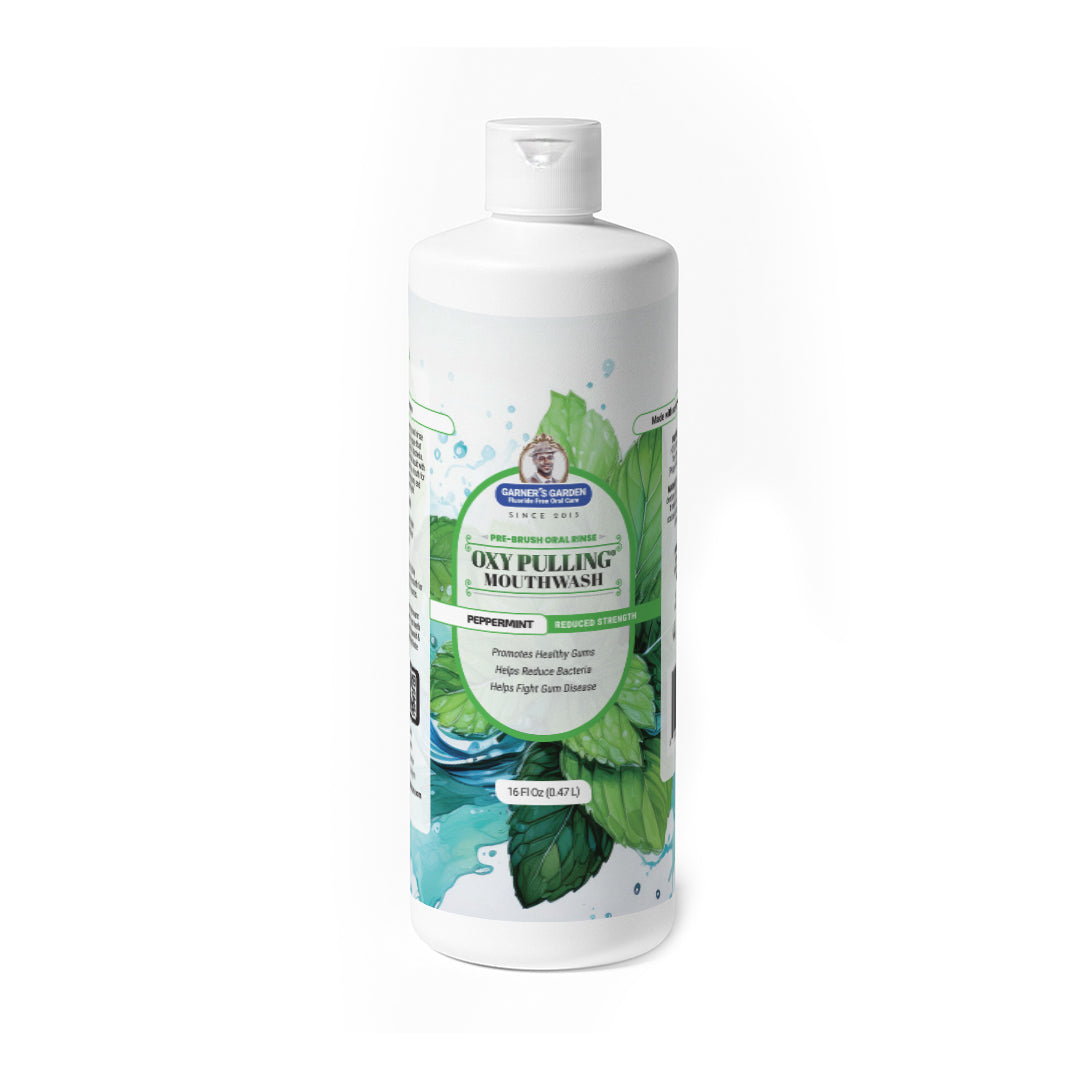 Oxy Pulling Mouthwash | Activated Charcoal | H2O2
