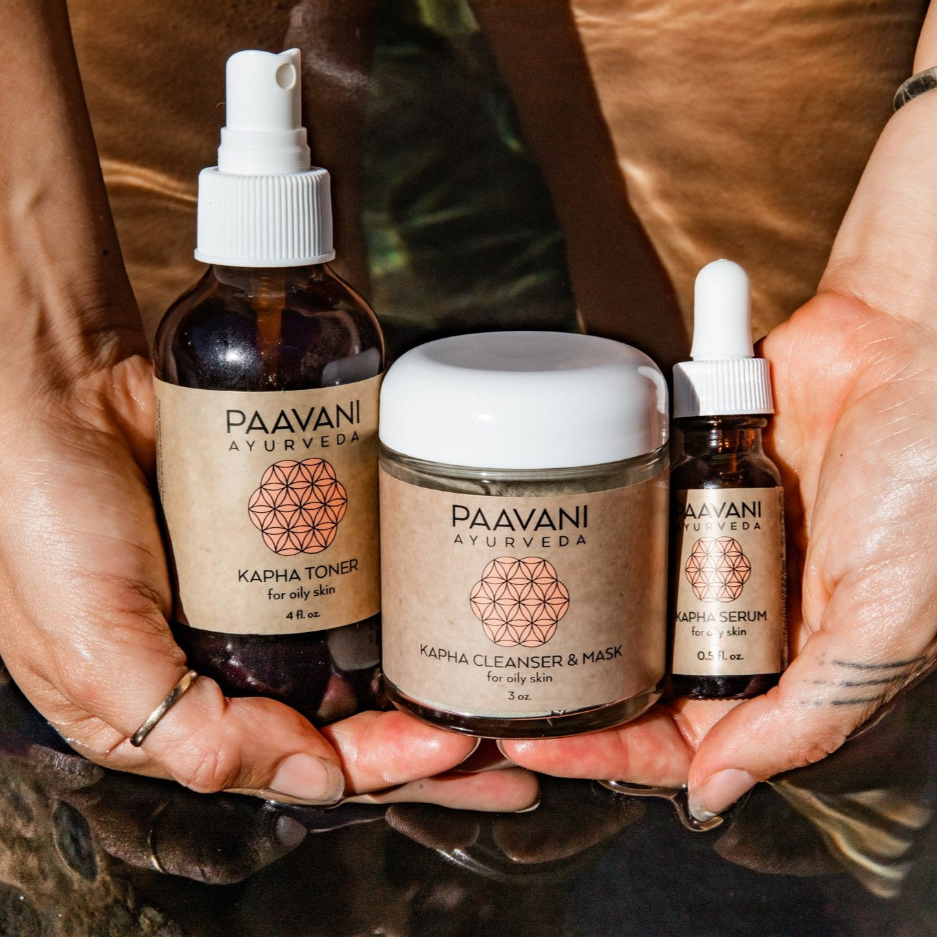 Kapha Skincare Ritual | Ayurvedic Set for Oily + Congested Skin