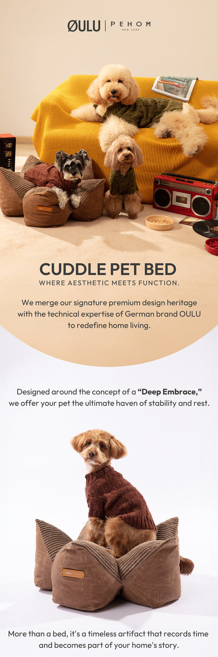 OULU X PEHOM | Cuddle Pet Pillow Bed