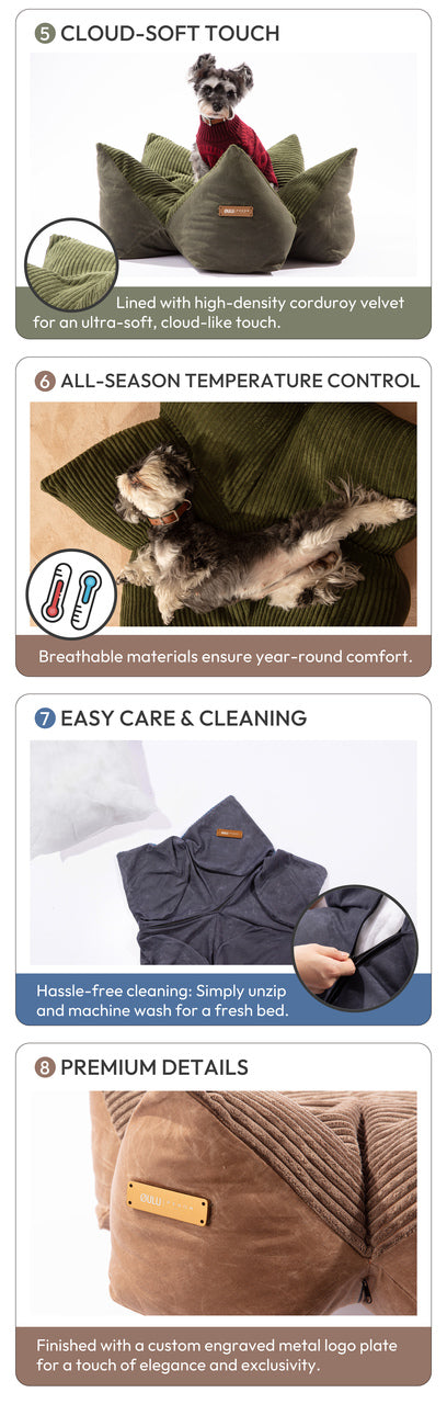 OULU X PEHOM | Cuddle Pet Pillow Bed