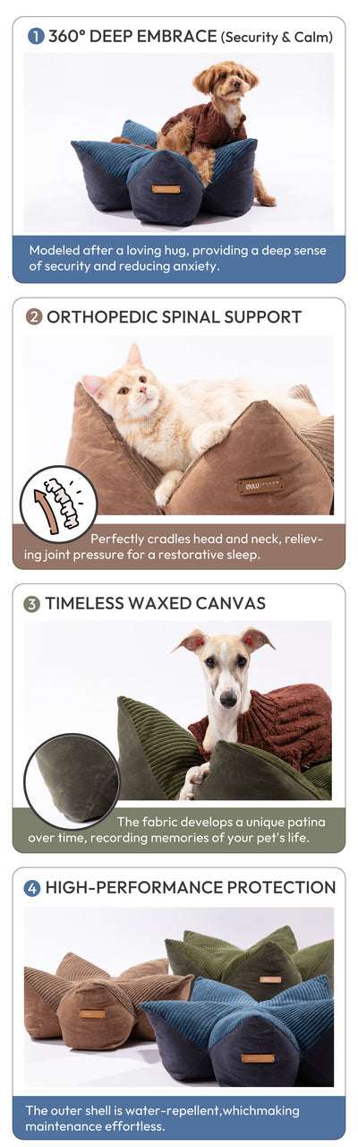 OULU X PEHOM | Cuddle Pet Pillow Bed