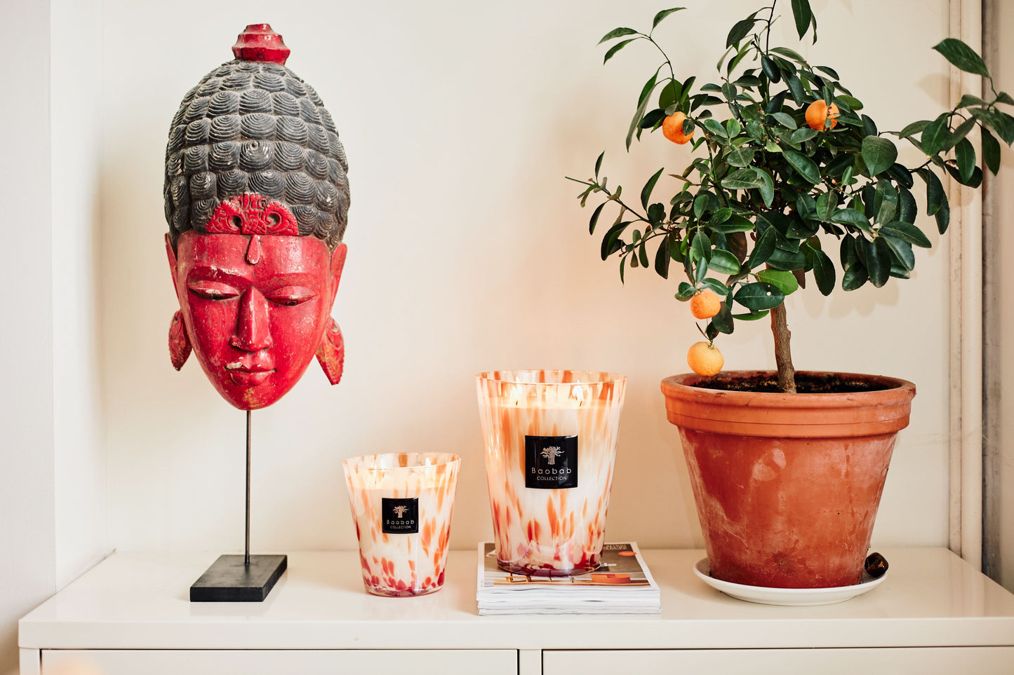 Baobab Collection | Coral Pearls Candle
