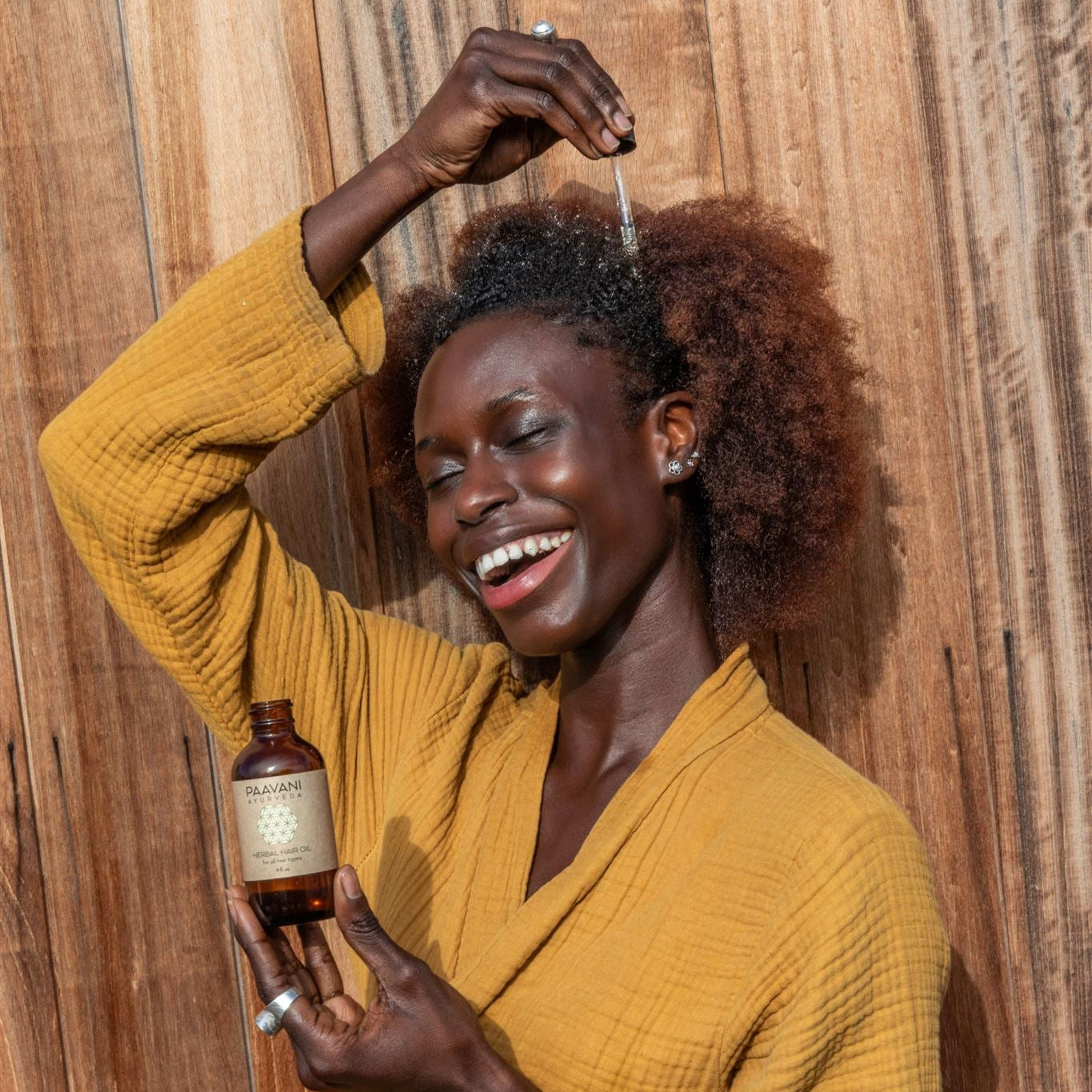 Herbal Hair Oil | Ayurvedic Scalp | Hair Treatment for Growth Strength + Shine