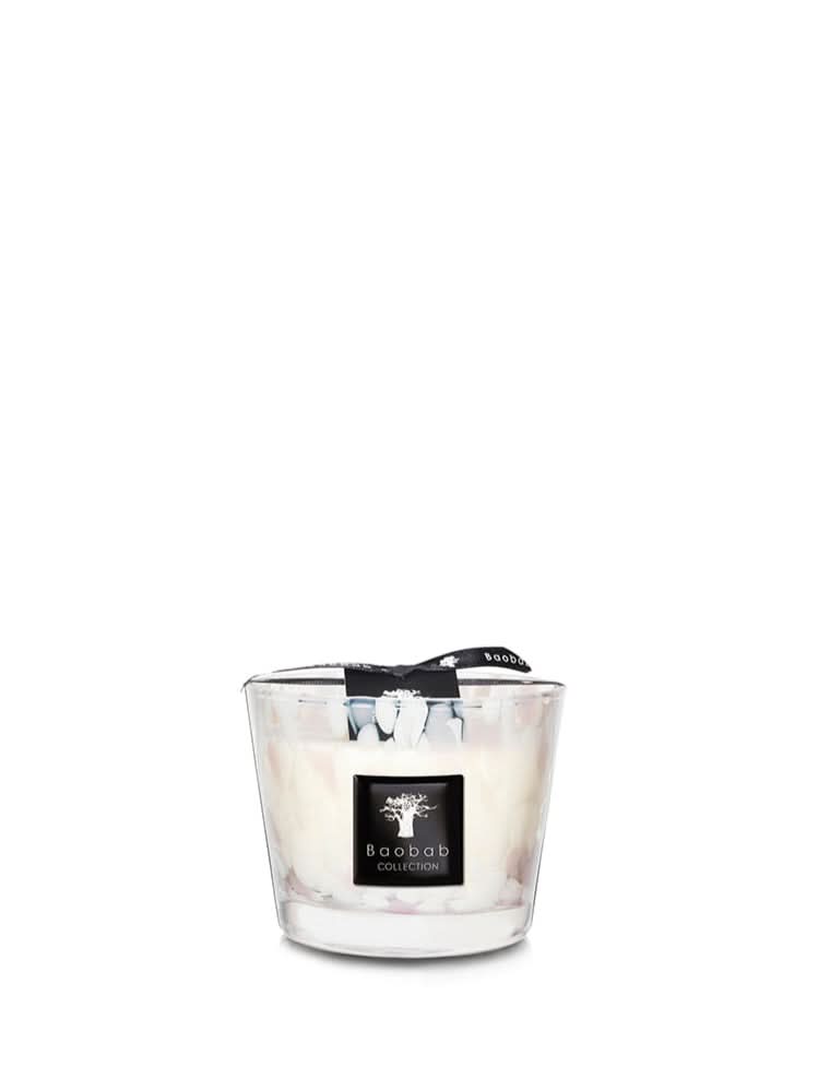Baobab Collection | White Pearls Candle