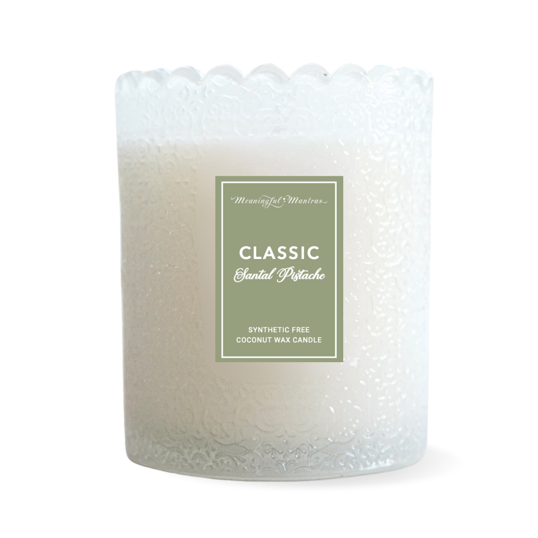 Santal Pistache Natural Candle