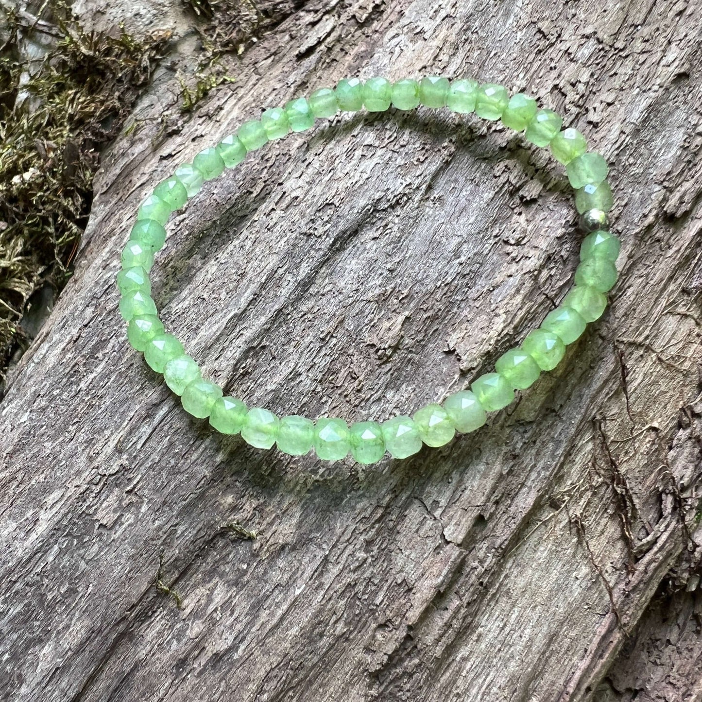 Russian Jade Cube Bracelet
