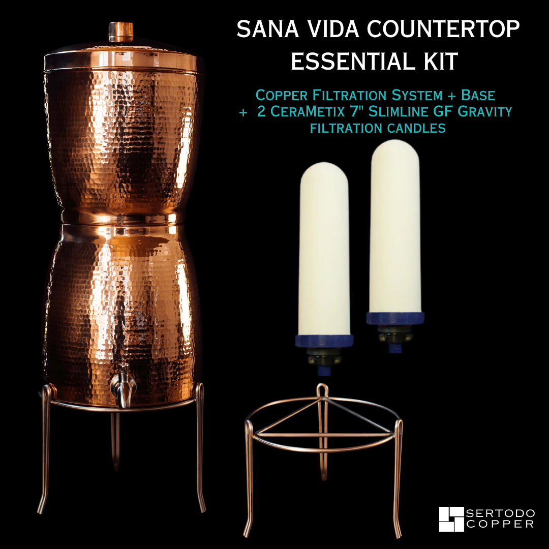 Sana Vida Copper Water Filtration Systems