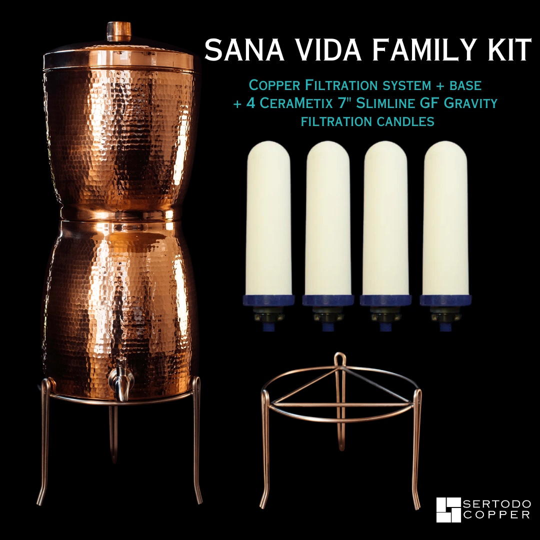 Sana Vida Copper Water Filtration Systems