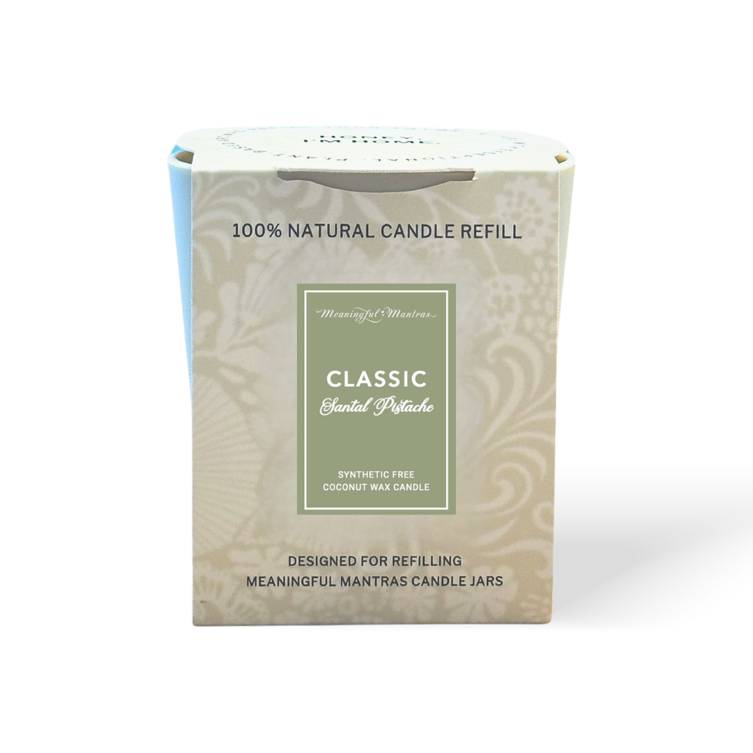 Santal Pistache Natural Candle | Refill