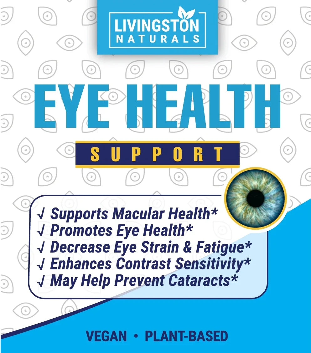 Organic Eye Health Support Tonic | Vision | Macular + Blue Light Defense