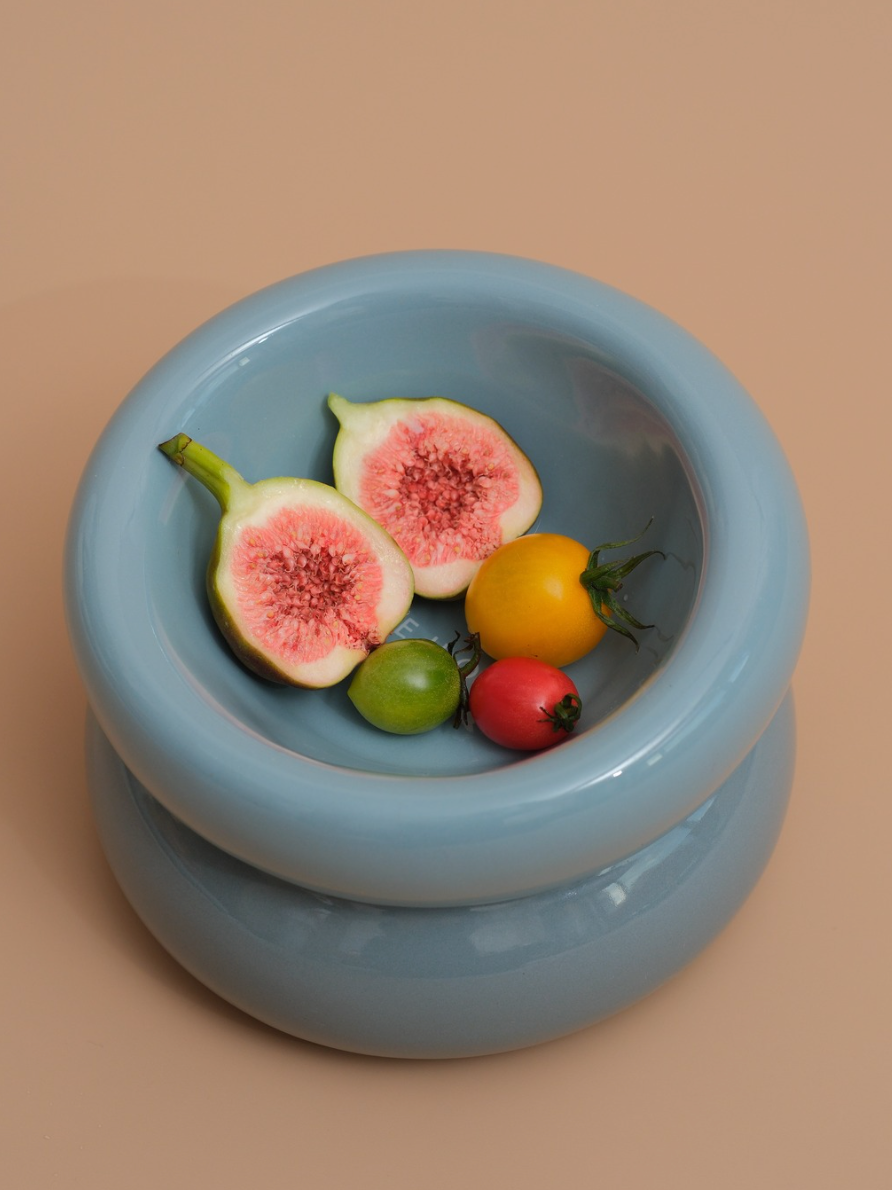 PEHOM | Soufflé Pet Bowl | Frozen Blue