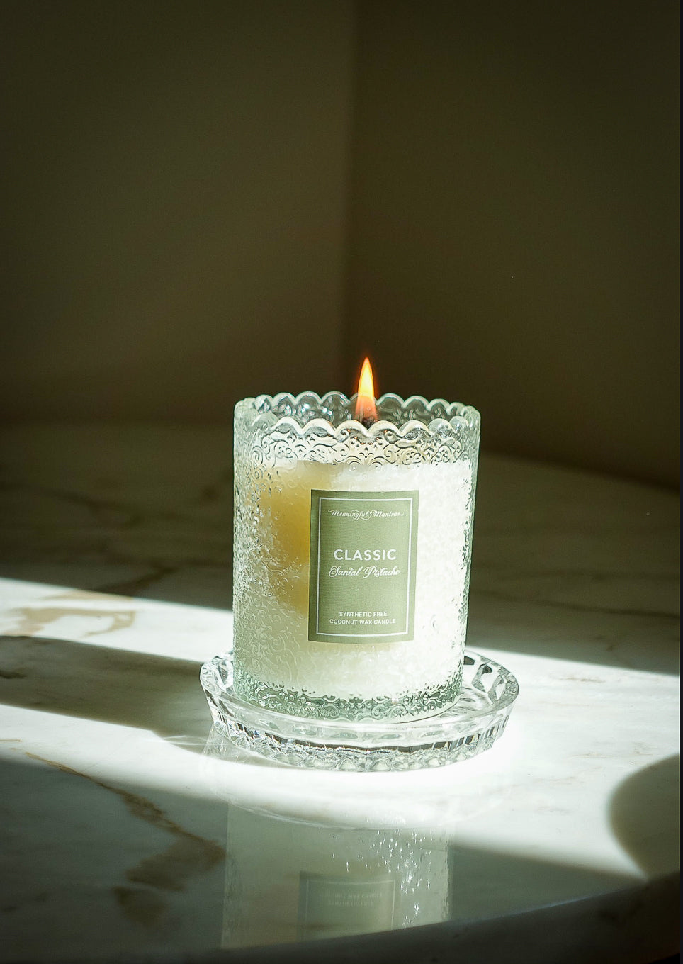 Santal Pistache Natural Candle
