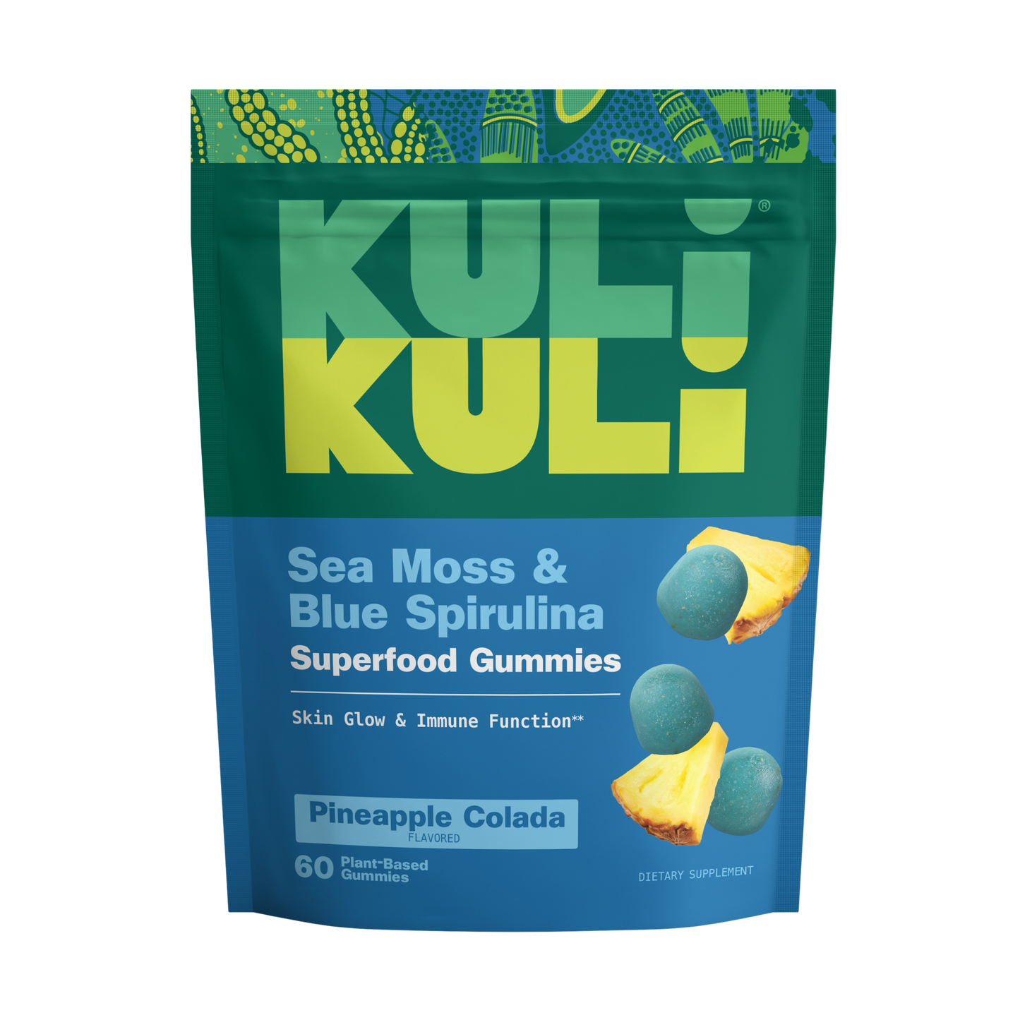 Sea Moss + Blue Spirulina Superfood Gummies