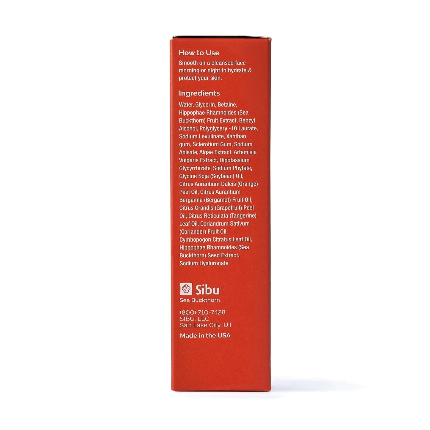 Hydrating Facial Serum with Sea Buckthorn Oil