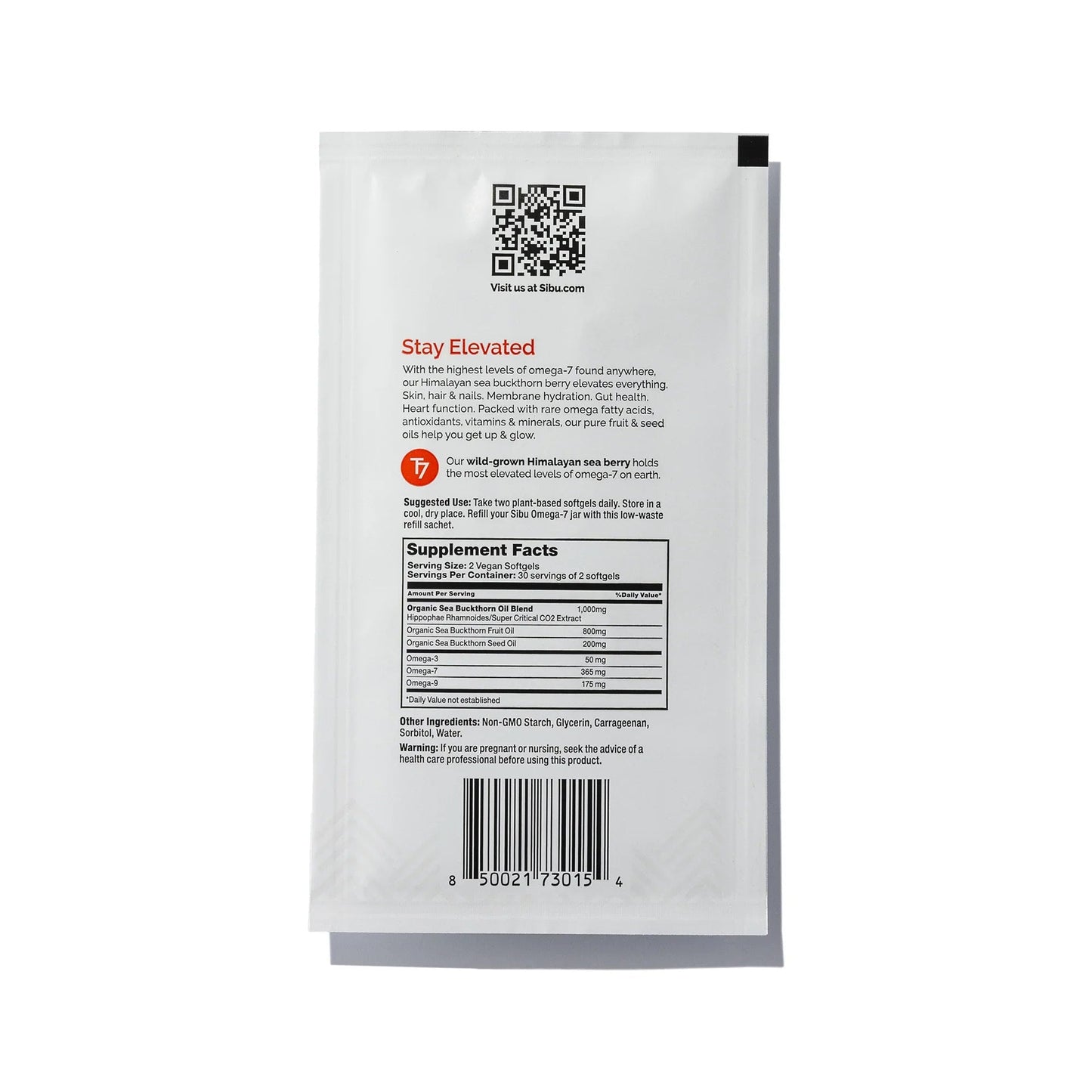 Omega-7 Support | Sea Buckthorn Supplement