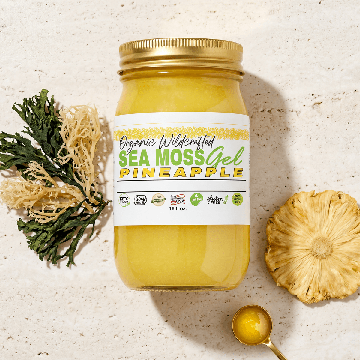Sea Moss Gel | Pineapple