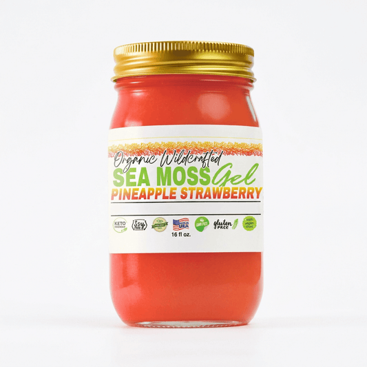 Sea Moss Gel | Strawberry Pineapple