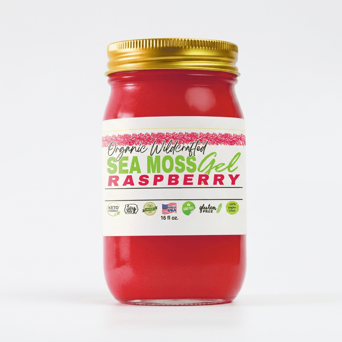Sea Moss Gel | Raspberry