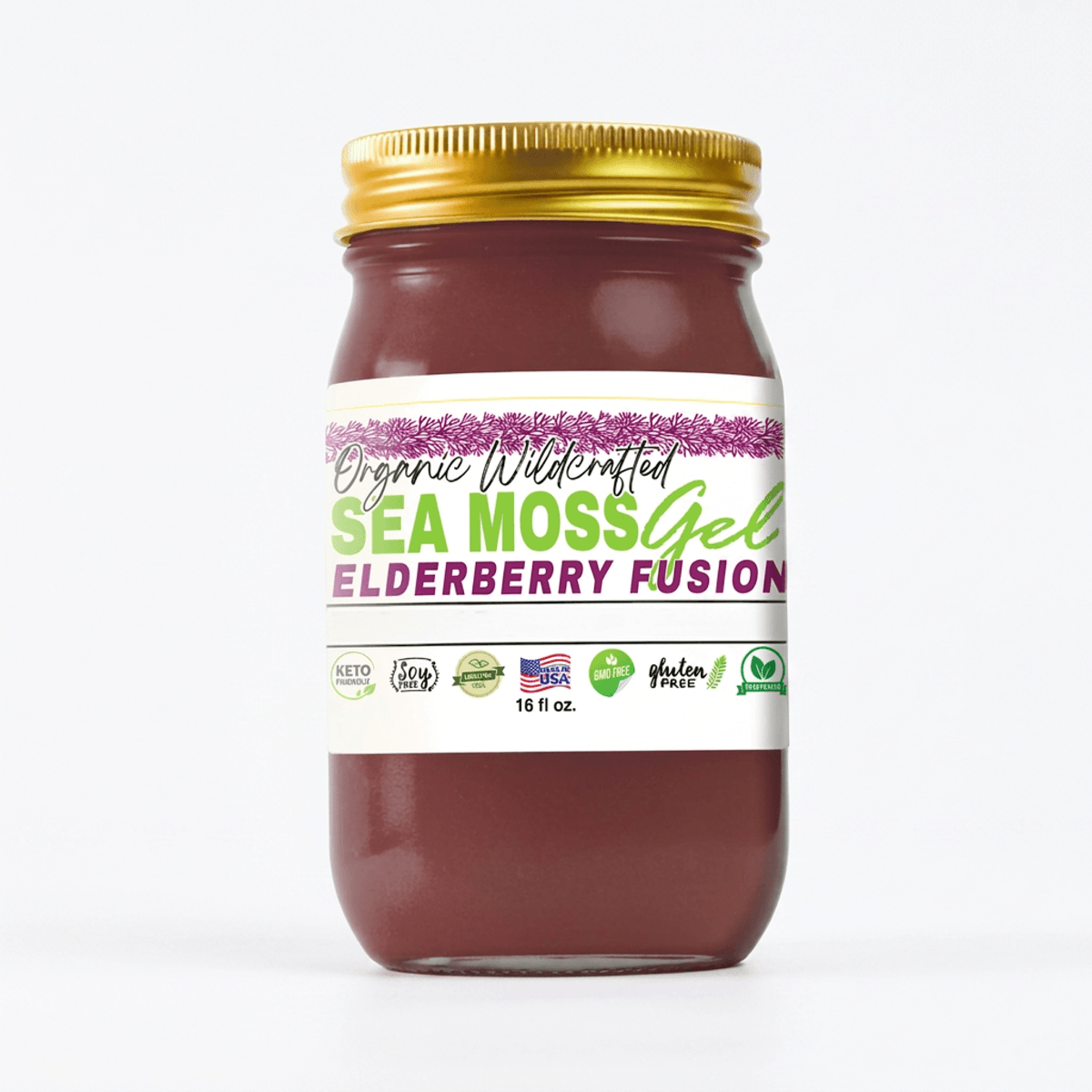 Sea Moss Gel | Elderberry