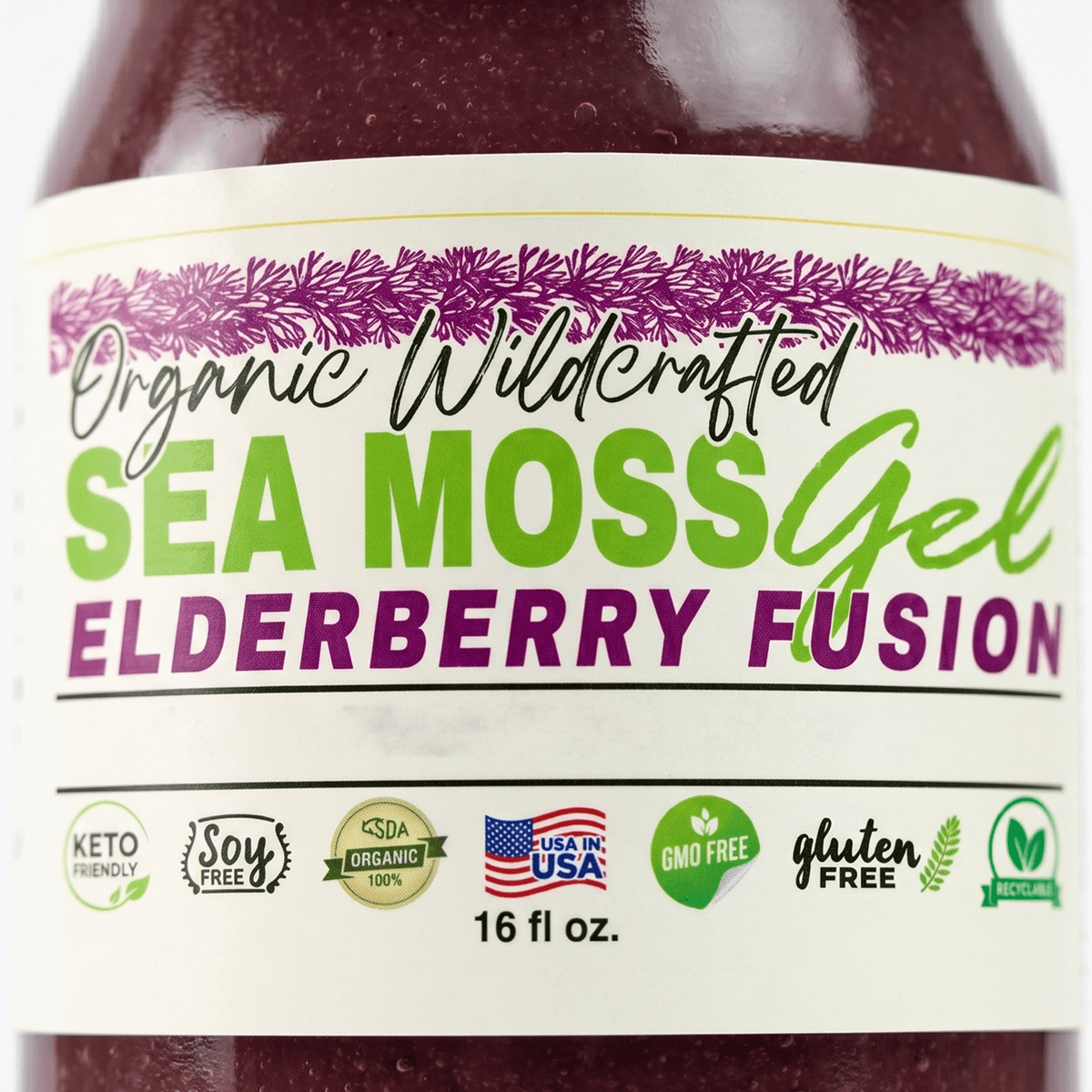 Sea Moss Gel | Elderberry