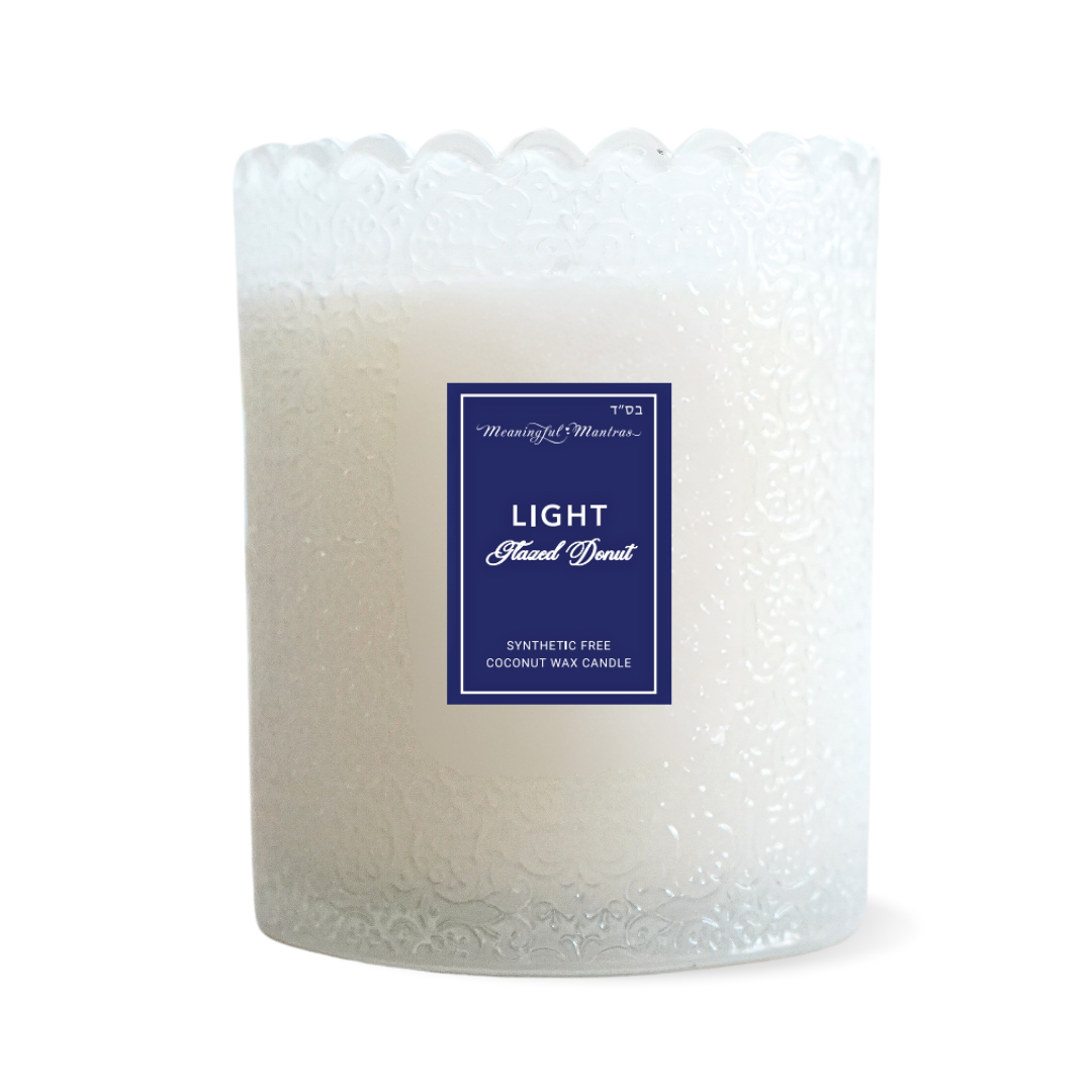 Glazed Donut Natural Candle