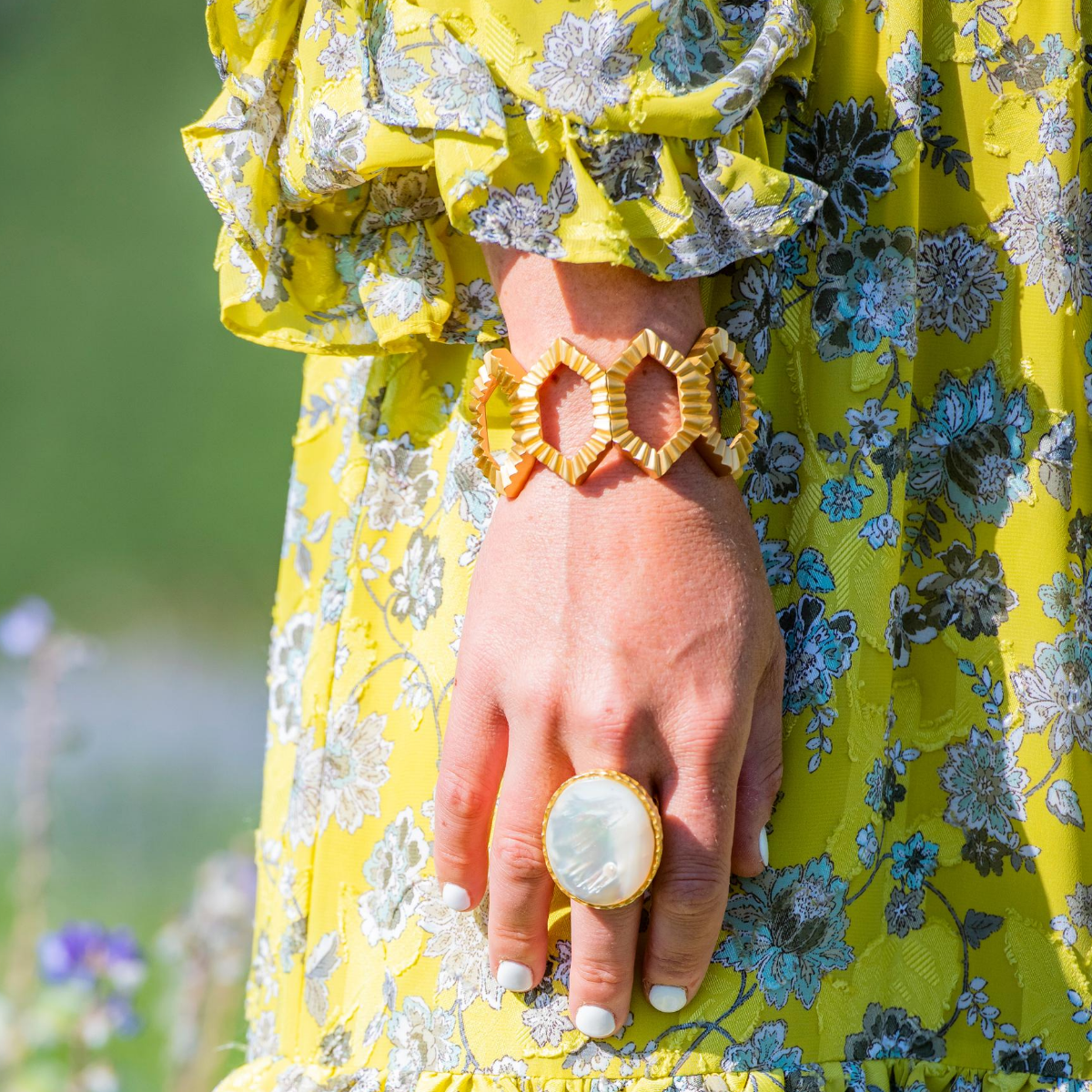 Statement Ring | Pearl