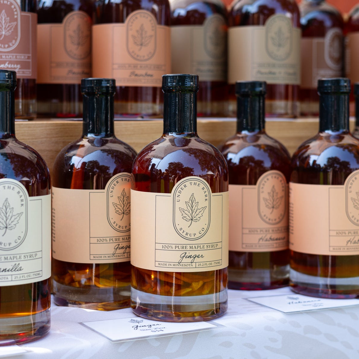 Ginger Infused Maple Syrup