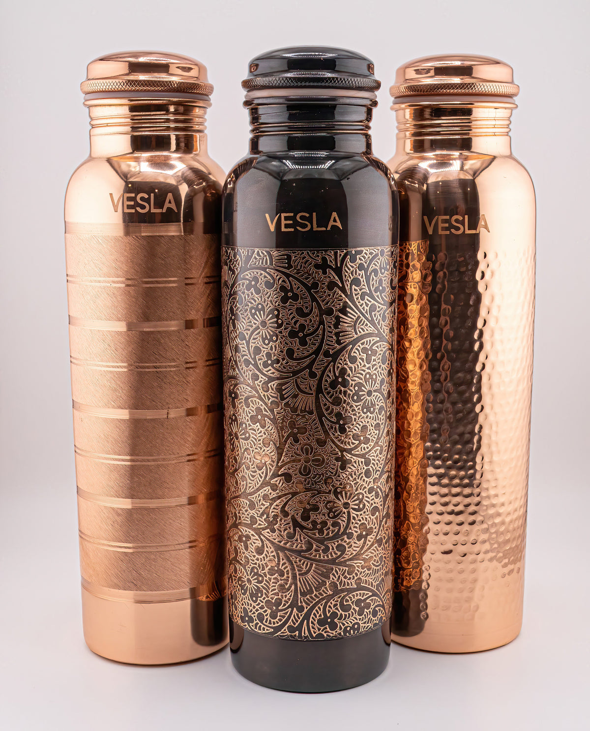 Black Clover Etch Copper Water Bottle