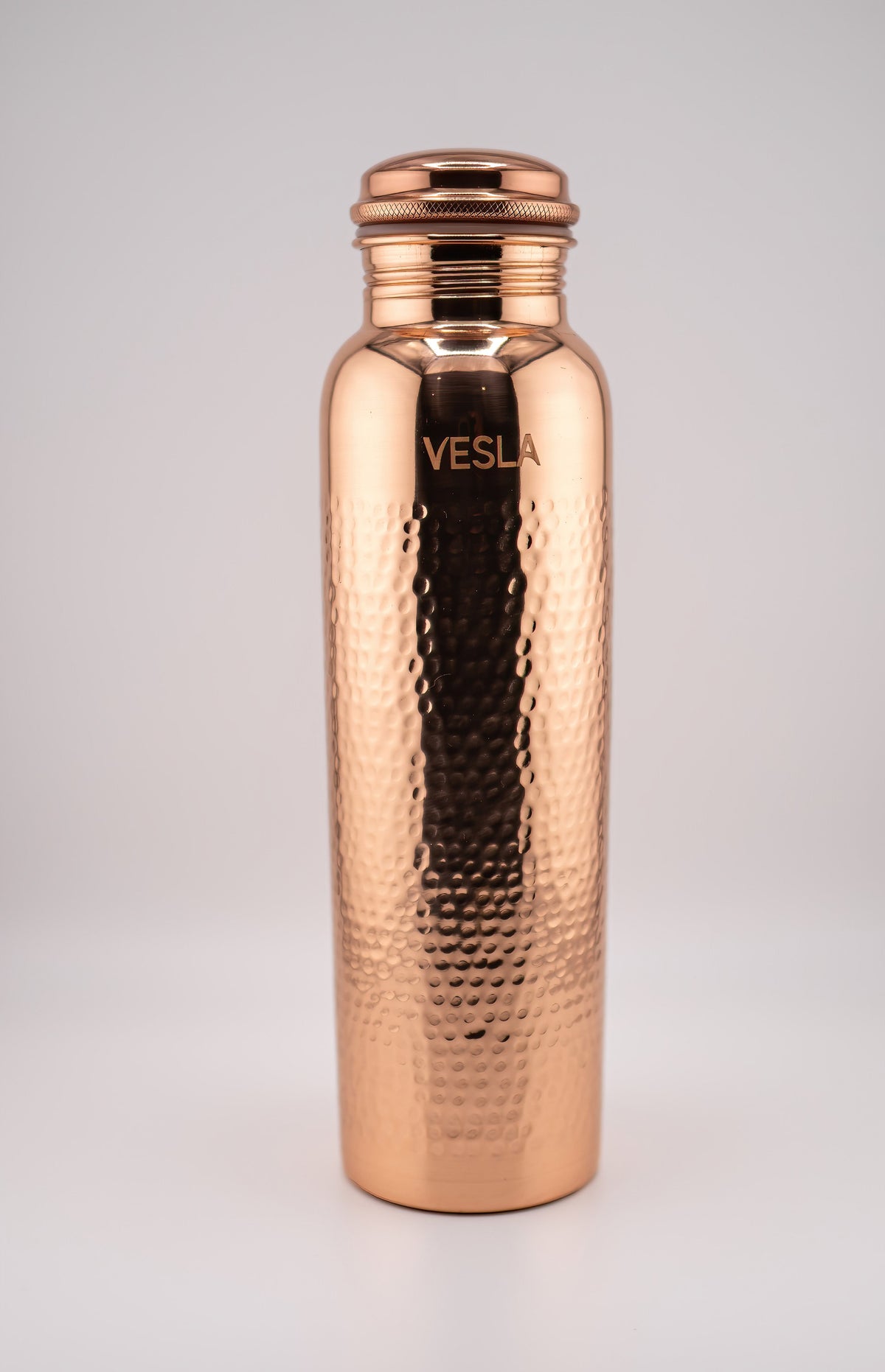 Hammered Copper Water Bottle