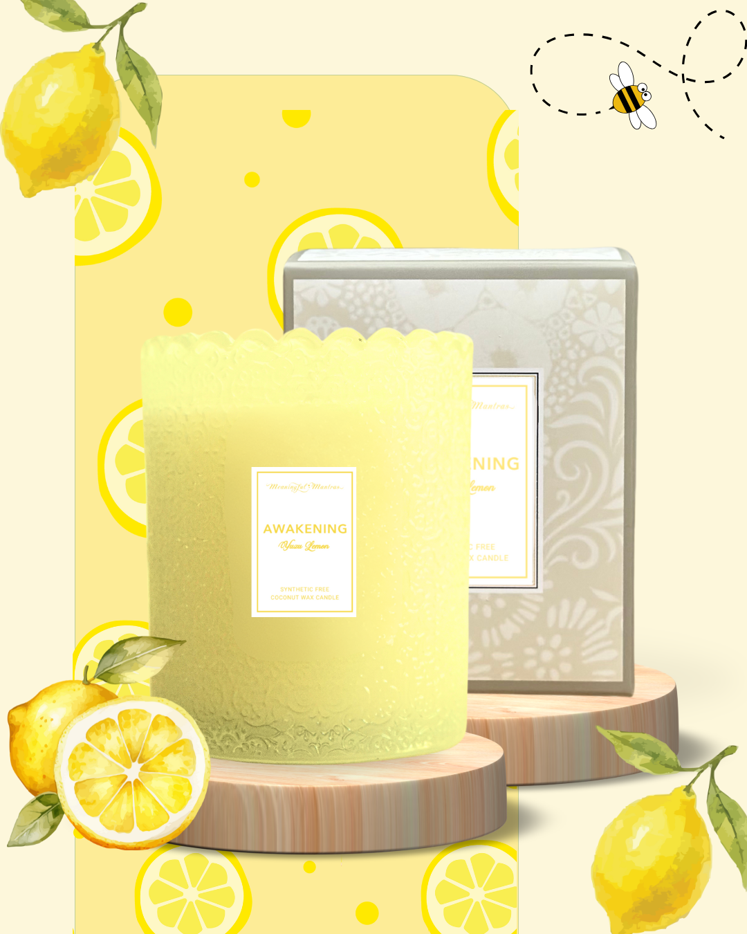 Yuzu Lemon Natural Candle