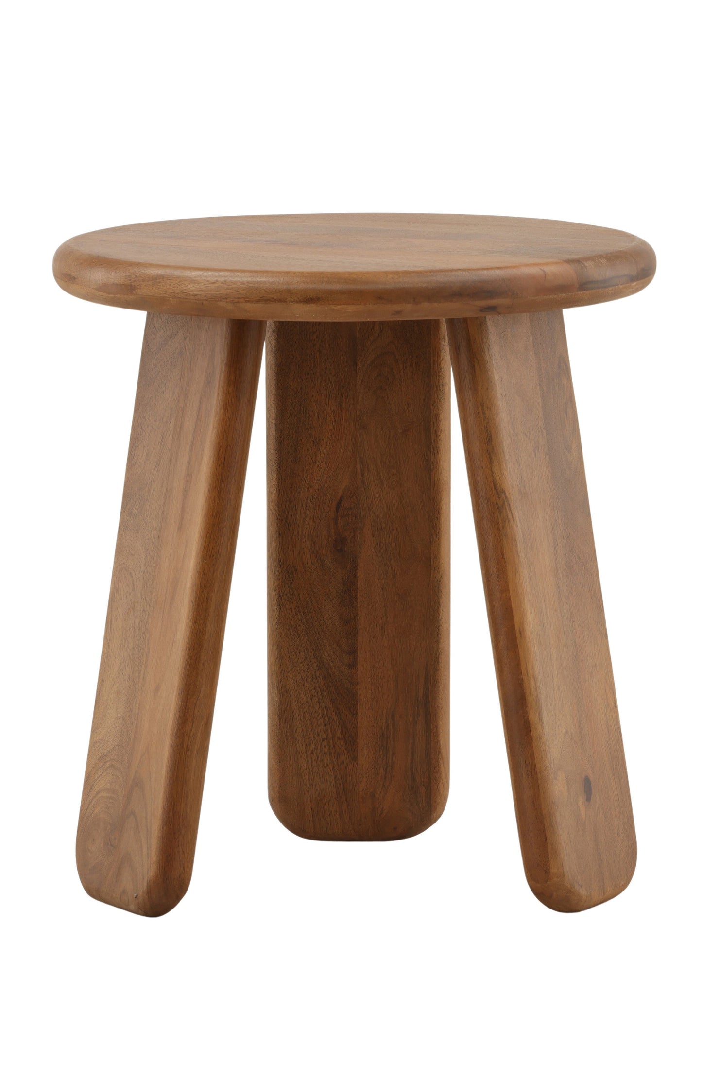 Winslow Mango Wood Round Side Table