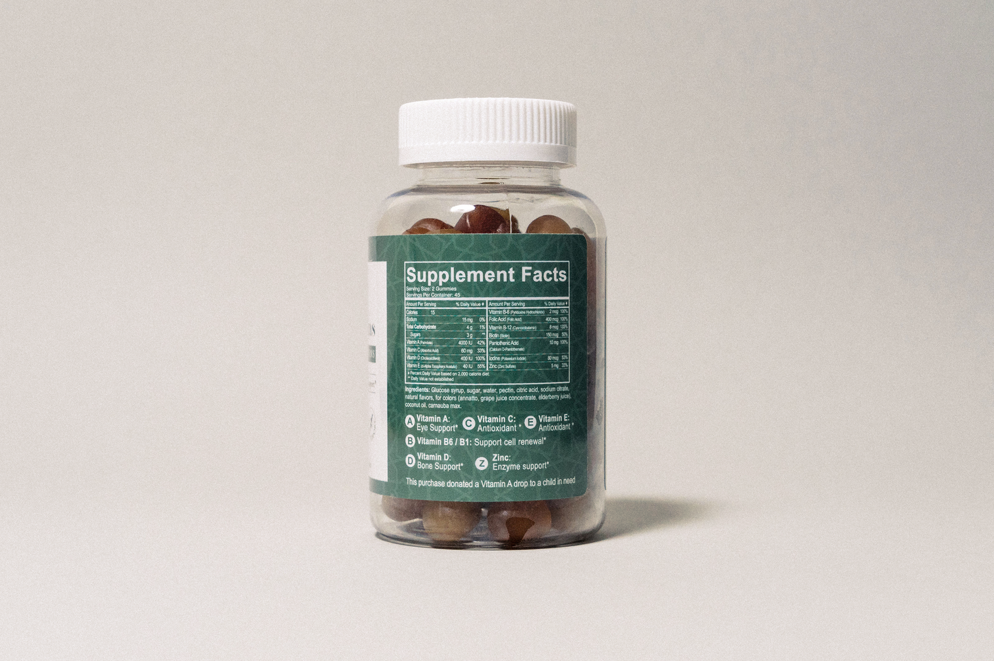 Halal Adult Multivitamin Gummies