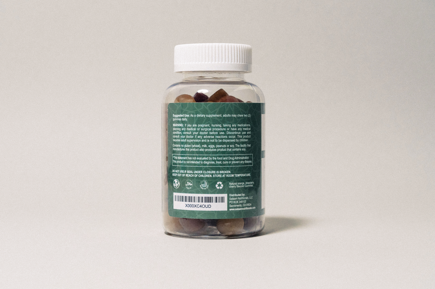 Halal Adult Multivitamin Gummies