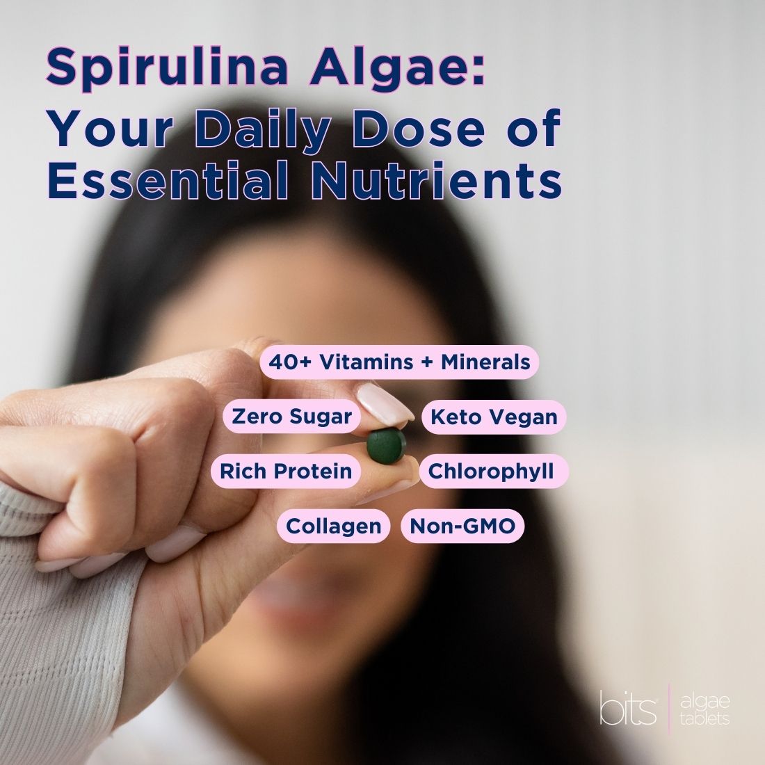 BEAUTYbits® | Premium Spirulina Algae | Small Bag
