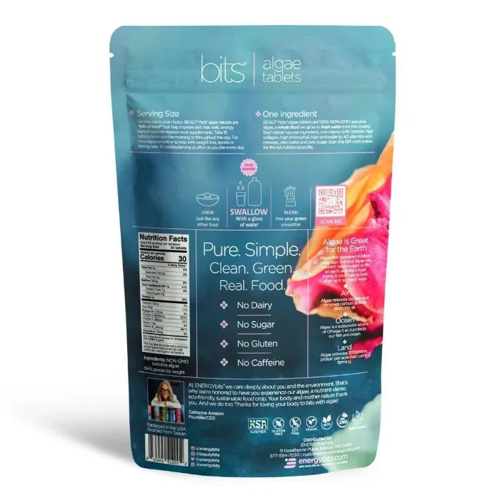 BEAUTYbits® | Premium Spirulina Algae | Large Bag