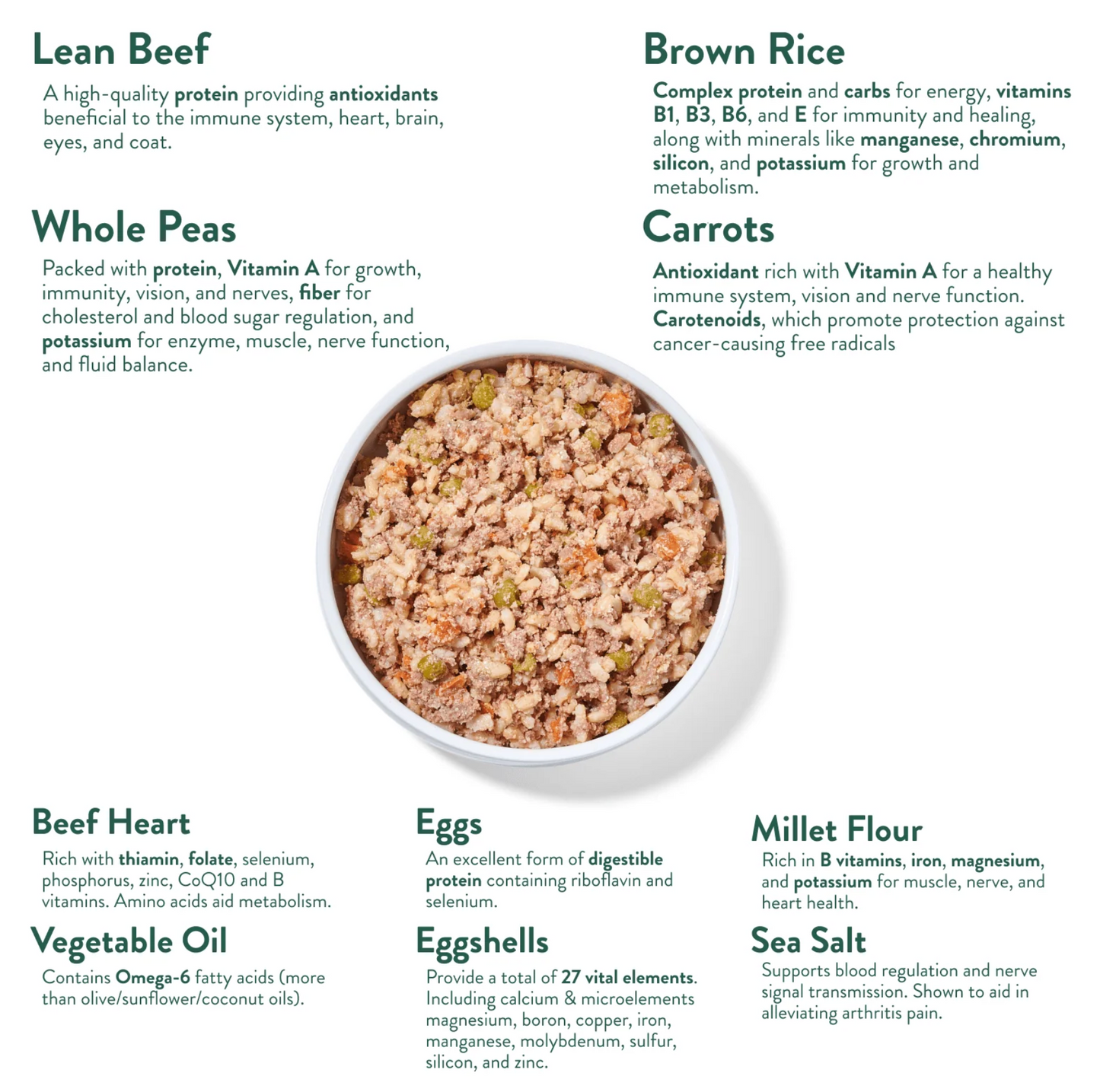 Portland Pet Food Company | Dog Meal Homestyle Beef and Rice