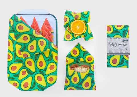 Beeswax Food Wrap | Avocado Print