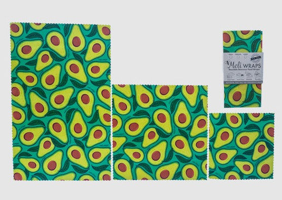 Beeswax Food Wrap | Avocado Print