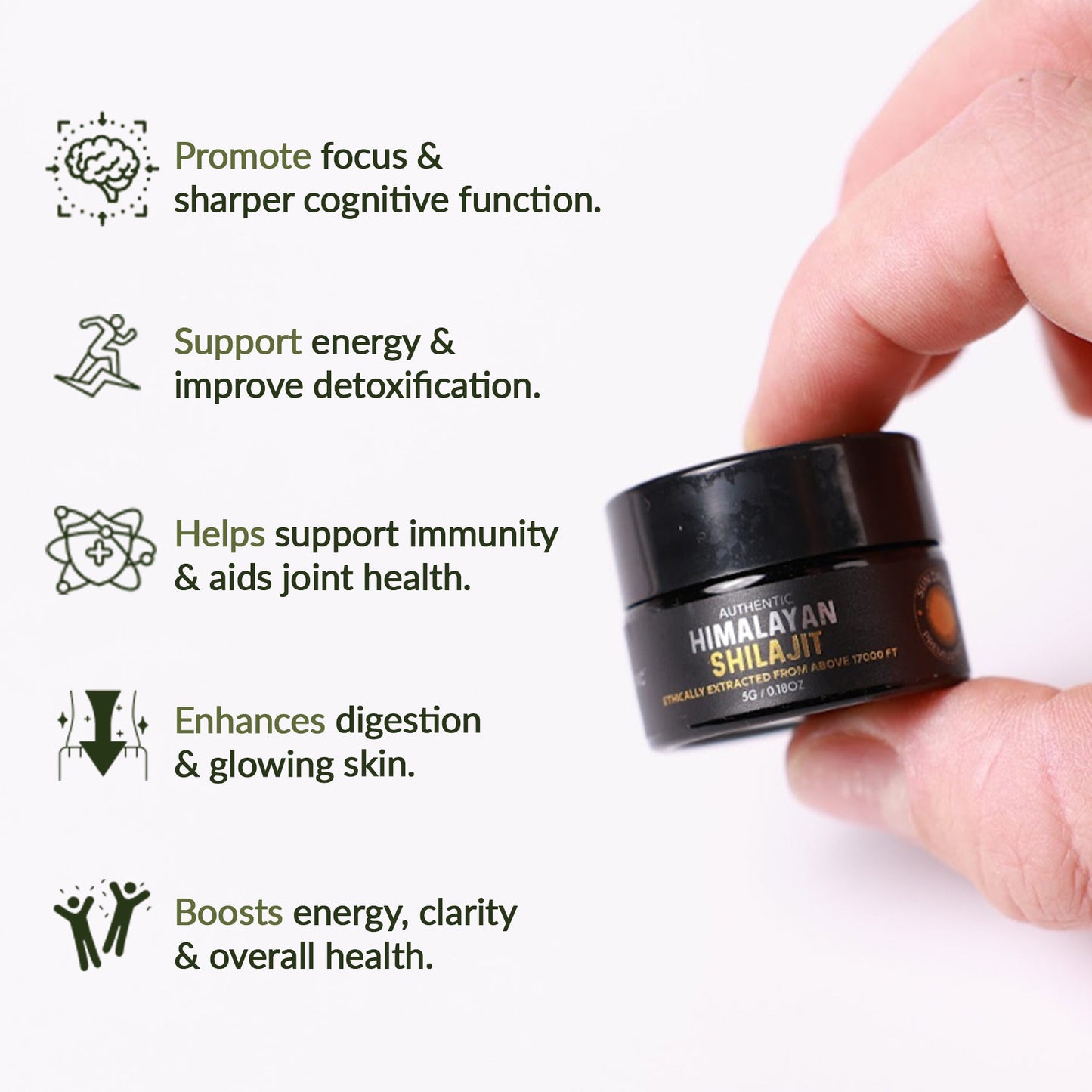 Authentic Himalayan Shilajit® Resin