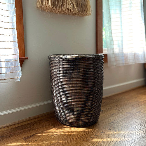 Black Flat Lid Basket | Large