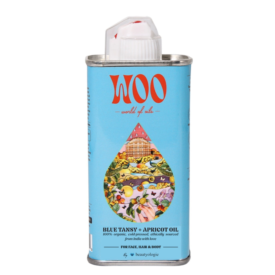 Blue Tansy + Apricot Oil 100% Organic
