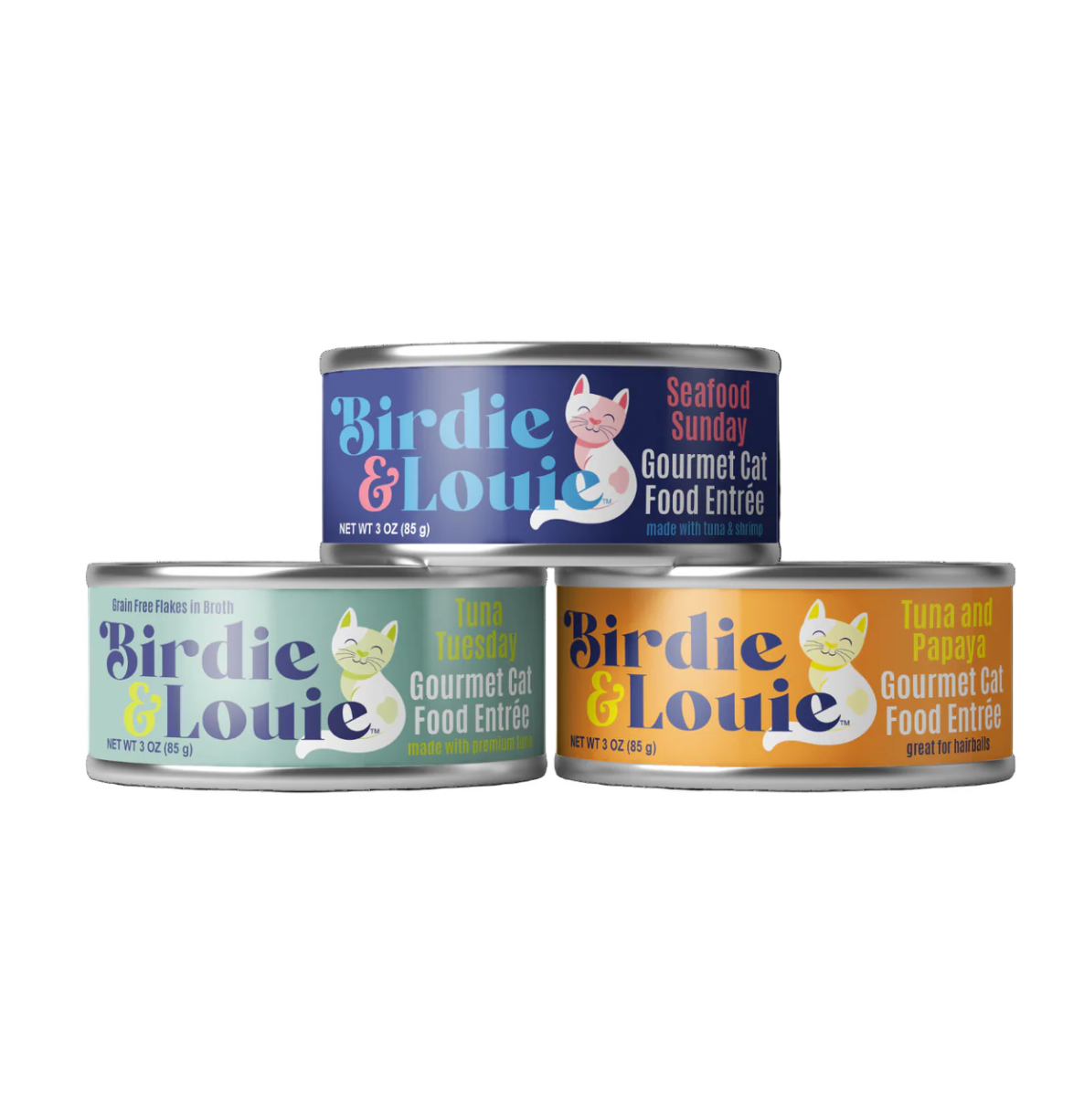 Birdie & Louie | Wet Cat Food Variety Pack