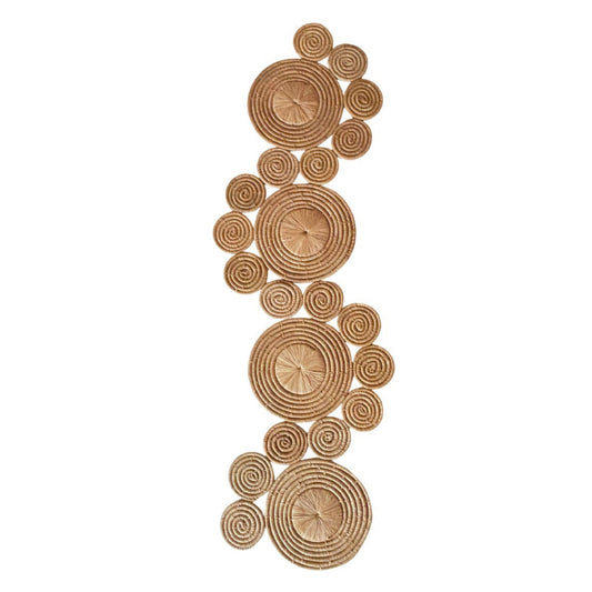 Coiled Raffia Wall Hanging | Table Runner