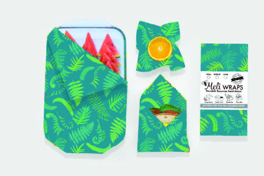 Beeswax Food Wrap | Fern Print