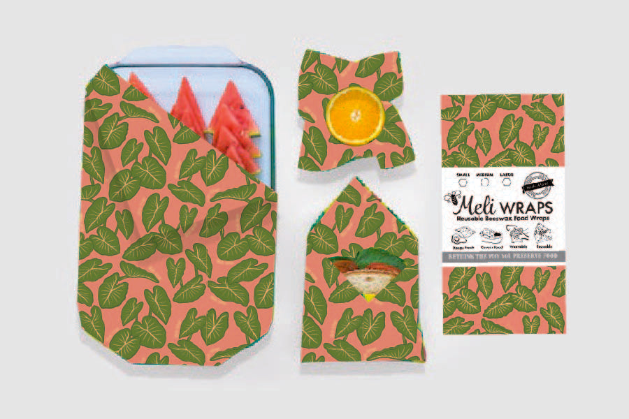 Beeswax Food Wrap | Kalo Print