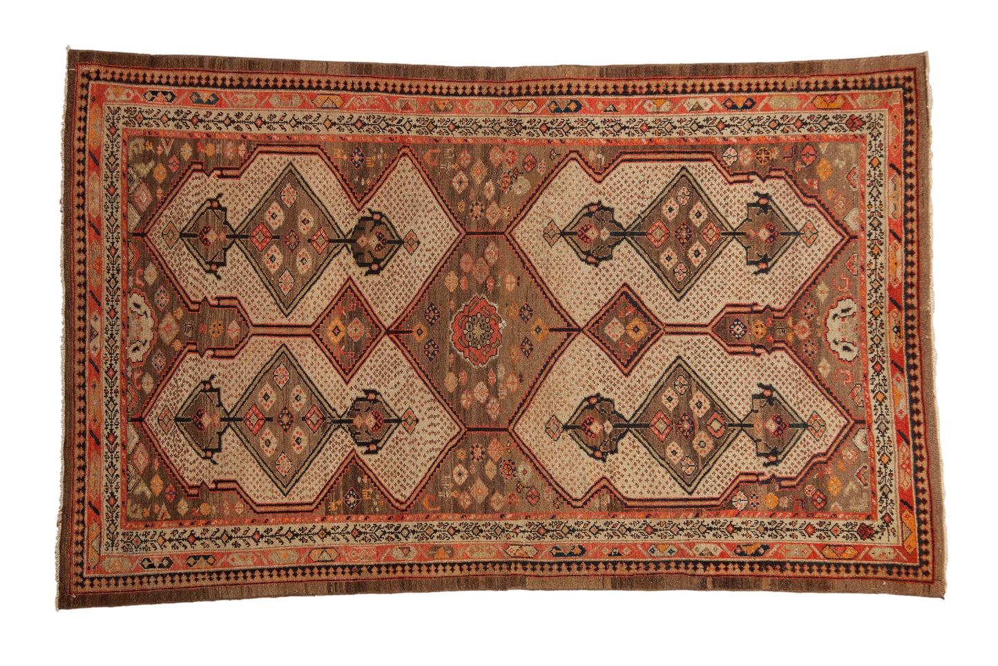 4.5x7 Vintage Fine Malayer Rug