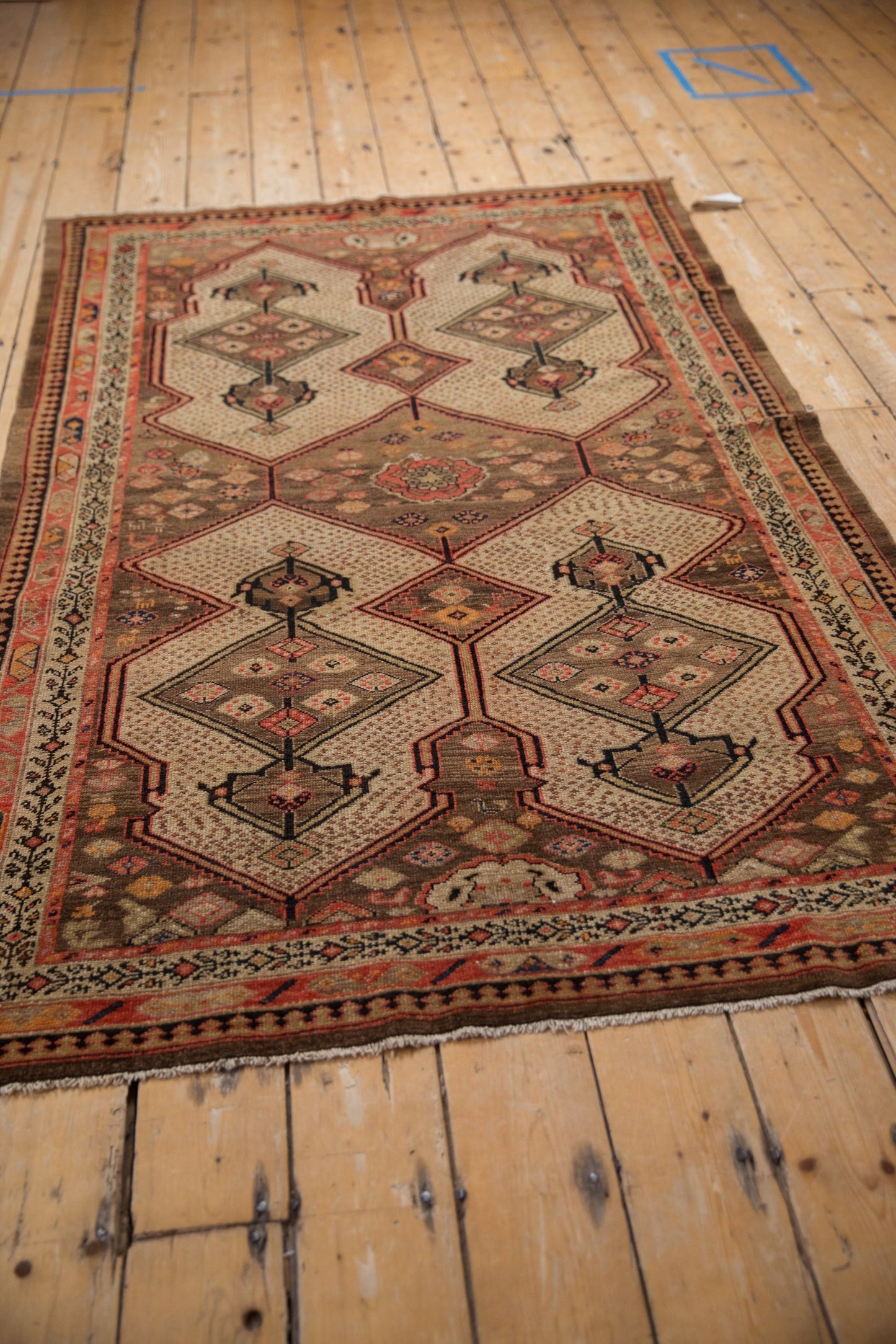 4.5x7 Vintage Fine Malayer Rug