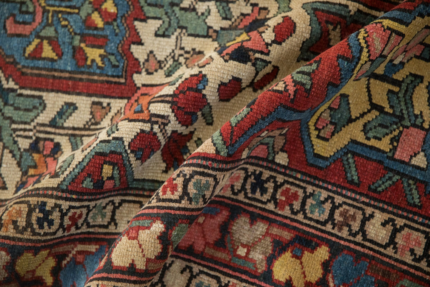 4.5x7 Vintage Baktiari Rug