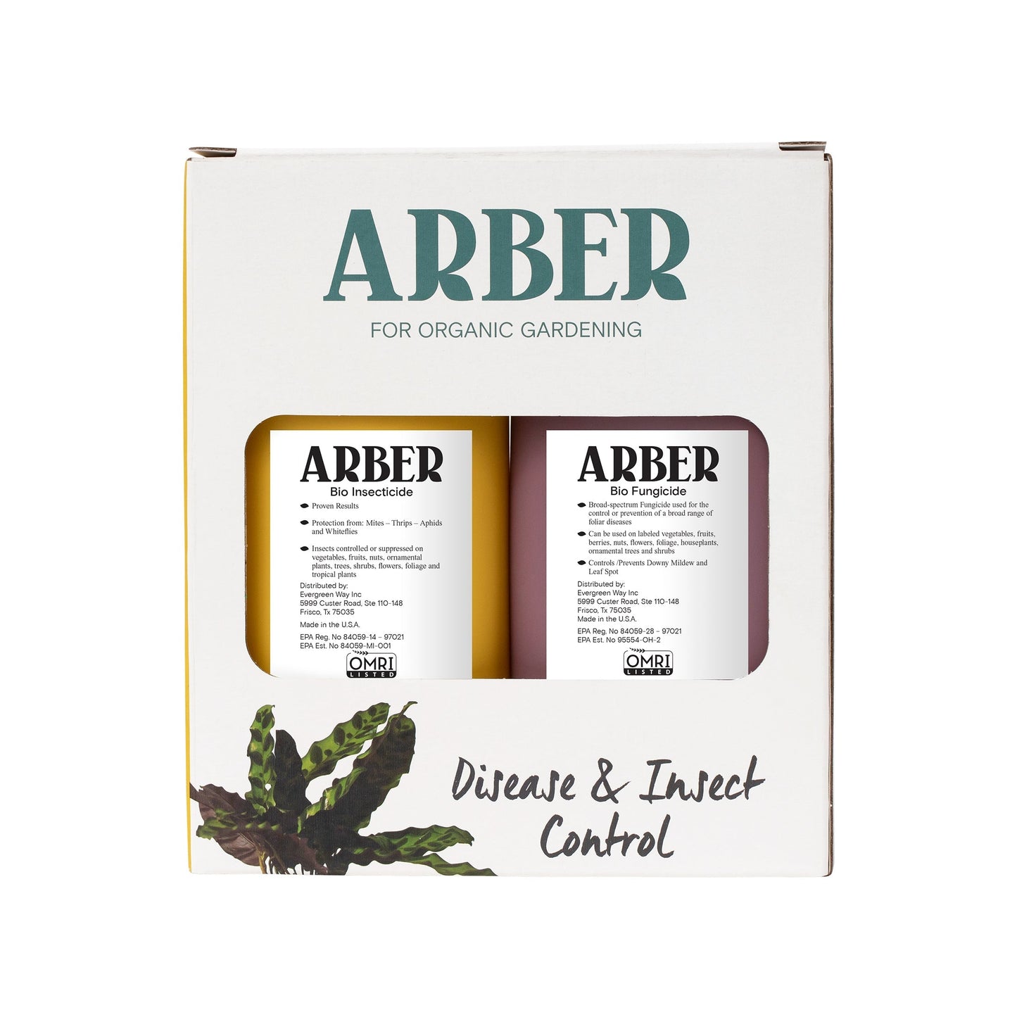 Organic Disease + Insect Control Starter Set