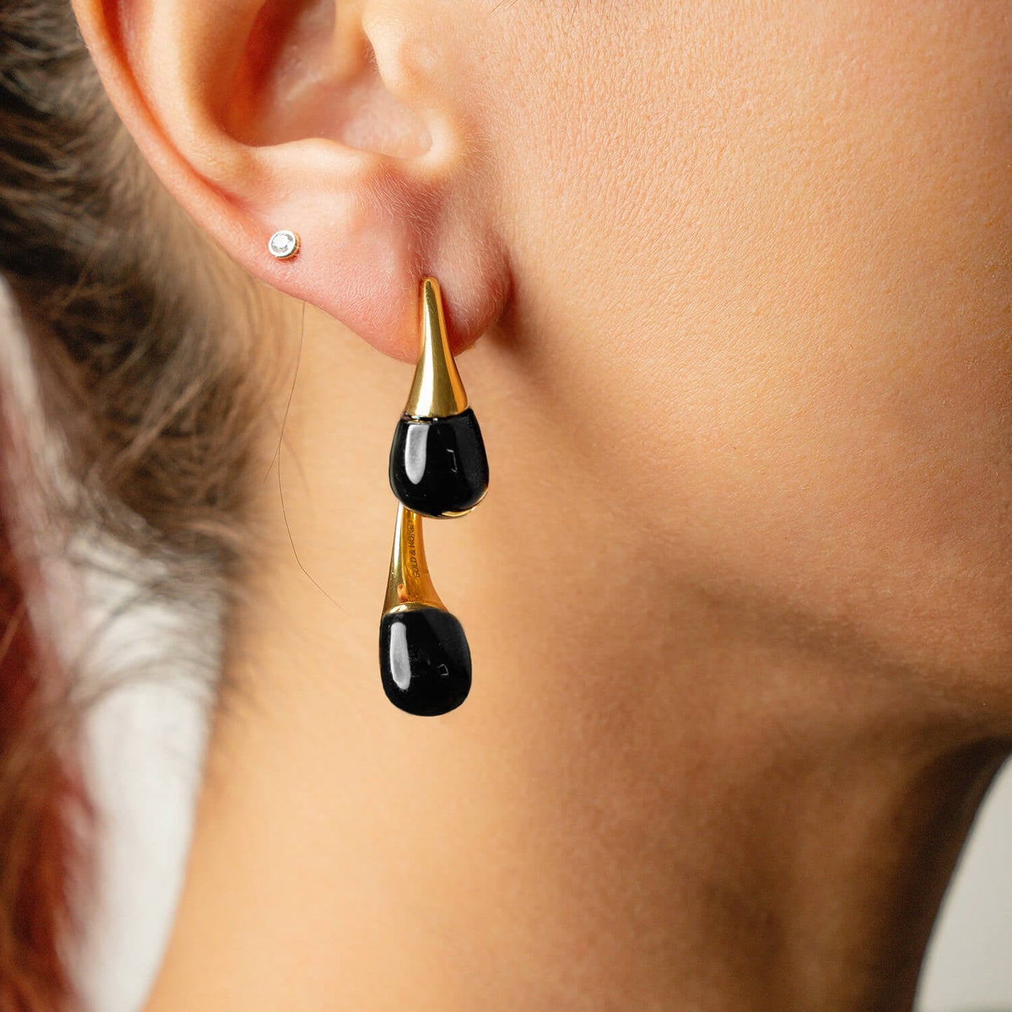 Interchangeable Double Drop Earrings